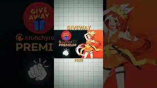 Giveaway crunchyroll premium 2025 #giveaway #crunchyroll