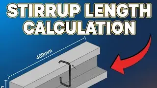 350mm &times; 450mm बनाने के लिए कितना सरिया लगेगा ? Calculate Stirrup Length Of 350mm &times; 450 mm size ...