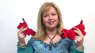 Zanies Neon Yelpers Dog Toy - Red