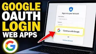 How to setup OAuth login with Google for web apps - Step By Step