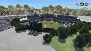 MLB The Show 21: Create a Stadium: Harbor Park Stadium -Home Of the Norfolk Tides