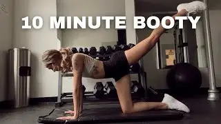 10 MINUTE BOOTY WORKOUT AT HOME pilates for a toned butt quick & effective