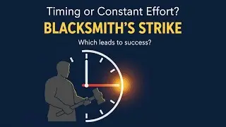 Blacksmith's Strike | Timing or Constant Effort Which Leads to Success? | A1 Golden Mindset