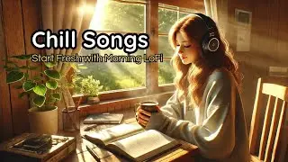 CHILL SONGS🎧| Cozy Morning ☀️ | Chill LoFi Songs to Start Fresh with Coffee & Sunshine
