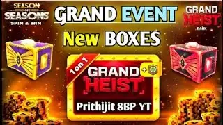 Grand Heist Event Returns || New Theme + New Victory Boxes + New Animated Cue |8BALL POOL||