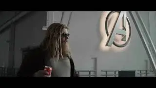 Thor Drunk - Clint Barton Tests Time Travel Scene - (2019) 4K Clip