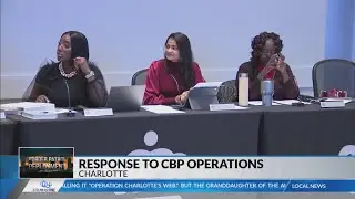 Charlotte leaders discuss plans to help residents amid Border Patrol operations