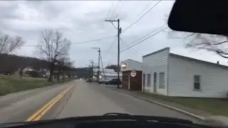 Vinton Ohio driving through