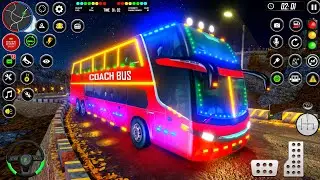 Euro City Bus  Driving - Public Coach Driving Simulation - City Bus Coach Android GamePlay