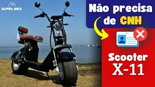 Scooter el&eacute;trico X11 - 1000w de pot&ecirc;ncia, vale a pena?