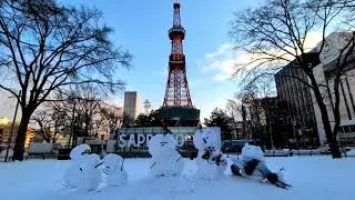 寒い冬の朝の札幌と作業用BGM｜43°N Sapporo Slow Seasons