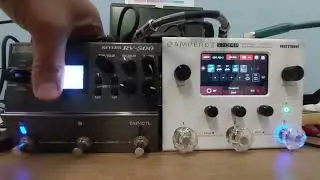 Boss RV-500 vs Ampero 2 stomp hotone.  reverb.