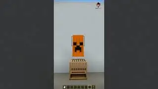 Pumpkin Creeper Banner In Minecraft