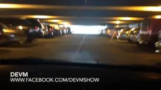 DEVM, parking garage tour of the Methodist hospital parking garage part 1, tip top turn around