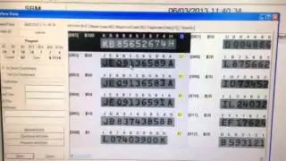 SB-9 P-OCR & serial number printing