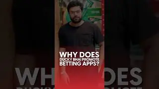 Is Ducky Bhai Promoting Betting Apps for Money? || TCM Shorts #tcmshorts