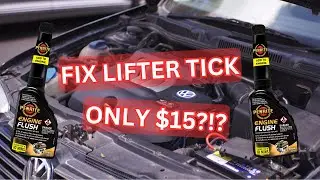 CAN YOU FIX LIFTER TICK WITH AN OIL FLUSH?
