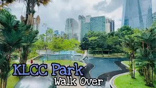 KLCC Park Walk Tour | Kuala Lumpur Malaysia 🇲🇾