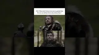 Real worrier🔥🗡️#got #gotfans #fathervsson #goat #gameofthrones