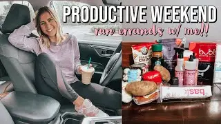 PRODUCTIVE SATURDAY IN MY LIFE | weekend reset & productivity vlog | bekah joy