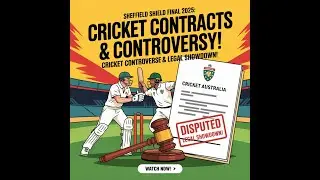 Sheffield Shield Final 2025  Cricket Contracts, Controversies & Legal Showdowns!