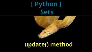 [Python] Sets - update() method
