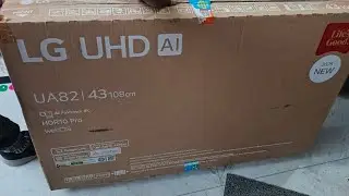 LG AI TV UA8200 108 cm (43 inch) Ultra HD (4K) LED Smart WebOS TV #review #trending #unboxing #viral