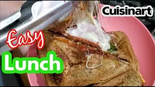 Cuisinart Sandwich Grill | #EASYLUNCH