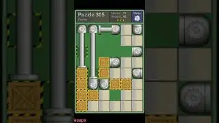 Pushing Machine (Genius) Level Puzzle 305 - Perfect Solution