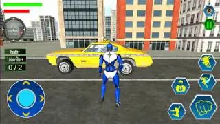 Police Robot Speed gameplay hd video, Android Police robot transformation games for kids
