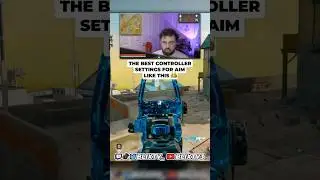 The BEST Controller Settings for Aim Like This on Warzone #warzone #cod #funnywarzoneclips #shorts