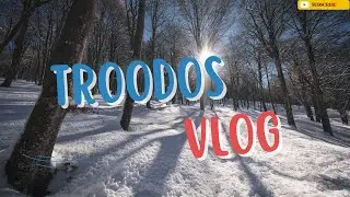 ❄️ Troodos Mountains Snow | Bahut Enjoy Kita | Winter Trip 🏔️#snowfall #snow #punjabivlog 
