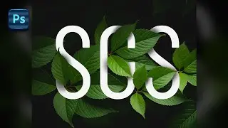 Leaves Text Effect   Photoshop Tutorial for beginners
