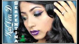 Tutorial de Maquijale con la paleta de Kat Von D Serpentina | Miss Miriam