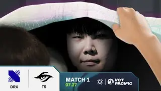 봉쇄 밑이 어둡다 |  DRX vs. TS  | 9일차 MATCH 1 H/L 07.27 | VCT 퍼시픽 2025