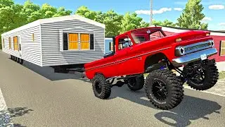 HEAVY HAULING MOBILE HOMES (UMRV) | FARMING SIMULATOR 22