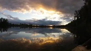 GoPro Hero 2: River Sunset Time Lapse HD