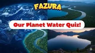 🌊 Our Planet Water Quiz! | Can You Name These Oceans, Rivers & Lakes? 🌍💧