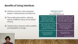 Declaration, implementation of interface