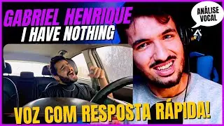 GABRIEL HENRIQUE SEM EFEITOS! MAIS UMA ANÁLISE VOCAL / PROF VOCAL