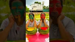 Oh, where did my Watermelon Chocolate Milk Candy go? 💩🍉#Sakon Nakhon #hahahahaha