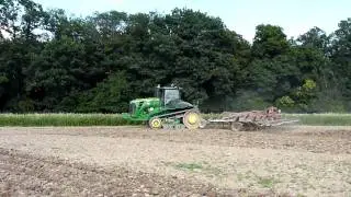 JOHN DEERE 9530T + HORSCH TERRANO 8FG