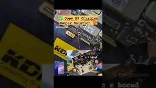 ✅Oppo A5 Charging🔋Jumper Solution💯 #jumper #oppo #phonetechnician #charnging