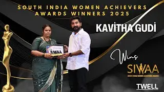 Kavitha Gudi: Community Leader Wins Changemaker Award | SIWAA 2025