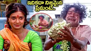 ఇదికదా నిజమైన ప్రేమంటే.. | Raja Babu Iconic Emotional love Scene | Telugu Movie Scenes