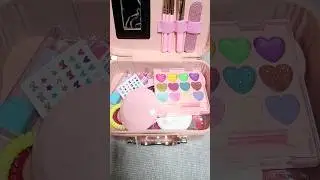 Satisfying with Unboxing & Review of fashion beauty makeup set #asmr