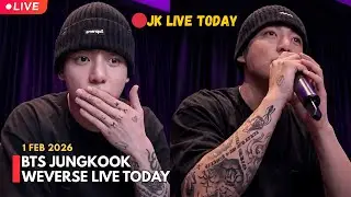 🔴[MULTI SUB] BTS LIVE 🔴 Jungkook Live Stream (2026-02-01) JK Full Weverse Live Today💜