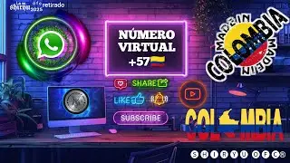 C&oacute;mo obtener N&uacute;mero virtual fijo +57🇨🇴 Colombia 🇨🇴 para whatsapp gr&aacute;tis | virfon 2025