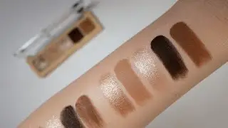 Natasha Denona My Mini Dream Eyeshadow Palette Finger & Brush Live Swatches
