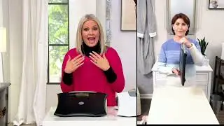 Taylor Digital Bath Scale with Carry Handle and Large Platform on QVC